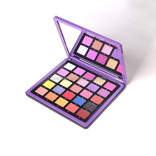 L92 Wholesale High Pigment Pressed Unbranded Glitter Makeup Private Label Eyeshadow Palette