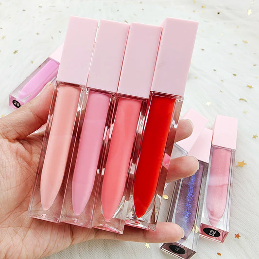 Wholesale Makeup Gloss Lip Gloss Moisturizing Waterproof Matte Lip Glaze Vegan Private Label Lipgloss